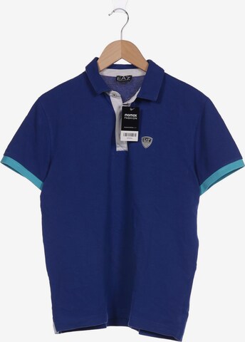 EA7 Emporio Armani Shirt in M in Blue: front