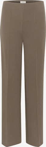 Regular Pantalon 'Bea' SOAKED IN LUXURY en marron : devant