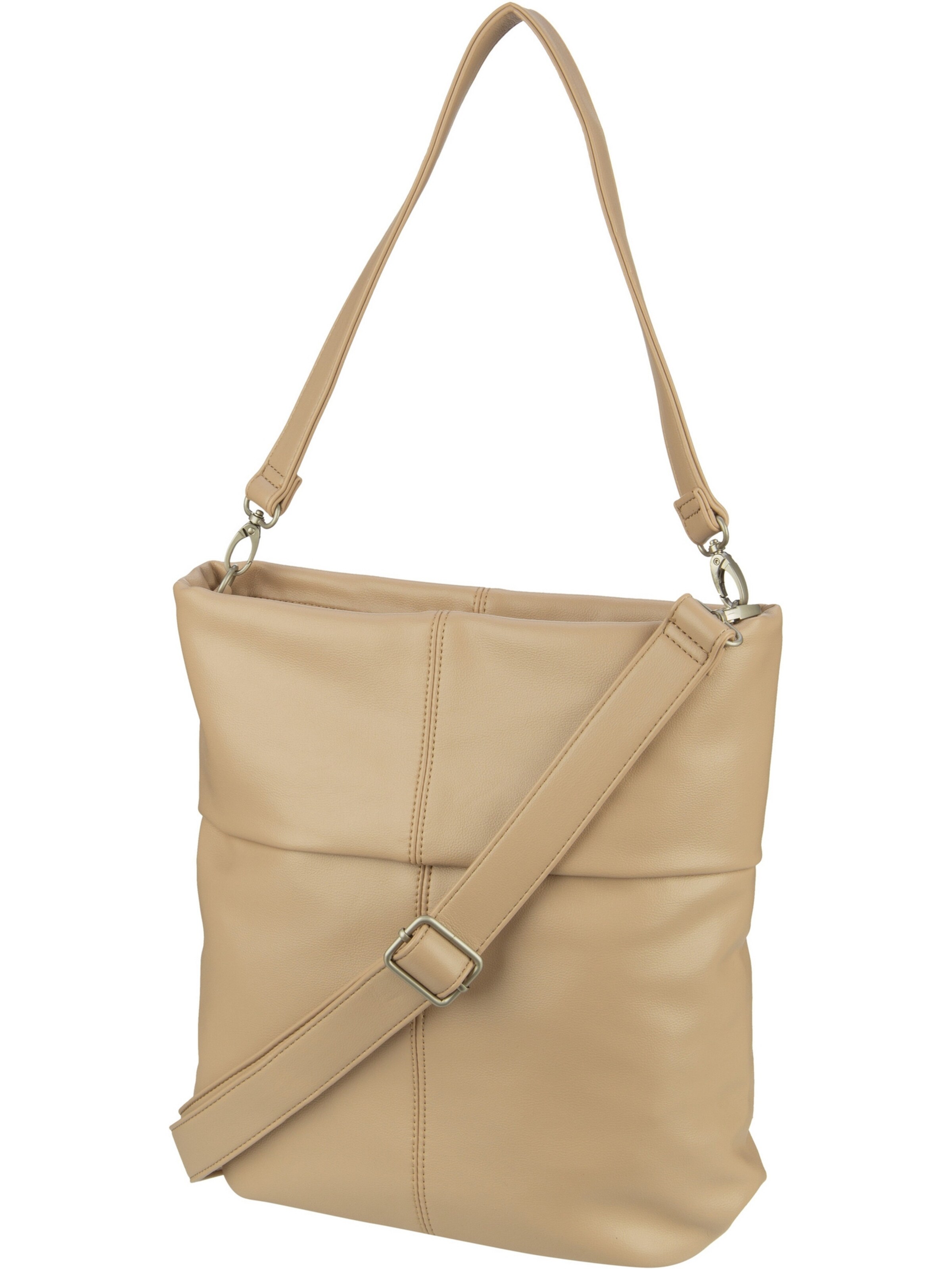 ZWEI Handbag 'Mademoiselle' in Beige