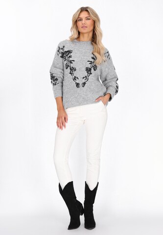 usha FESTIVAL - Pullover em cinzento