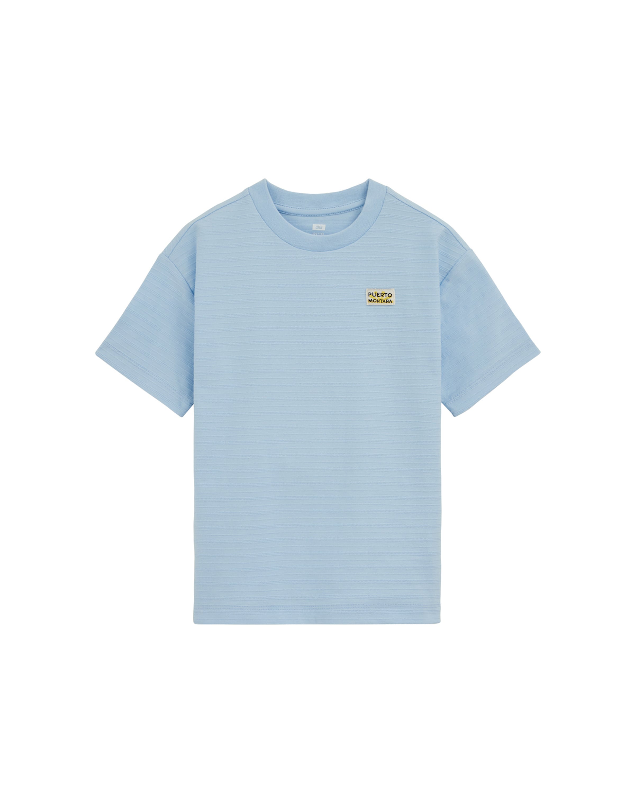 WE Fashion T-Shirt in Blau: Vorderseite