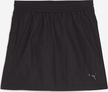 PUMA - Falda en negro: frente