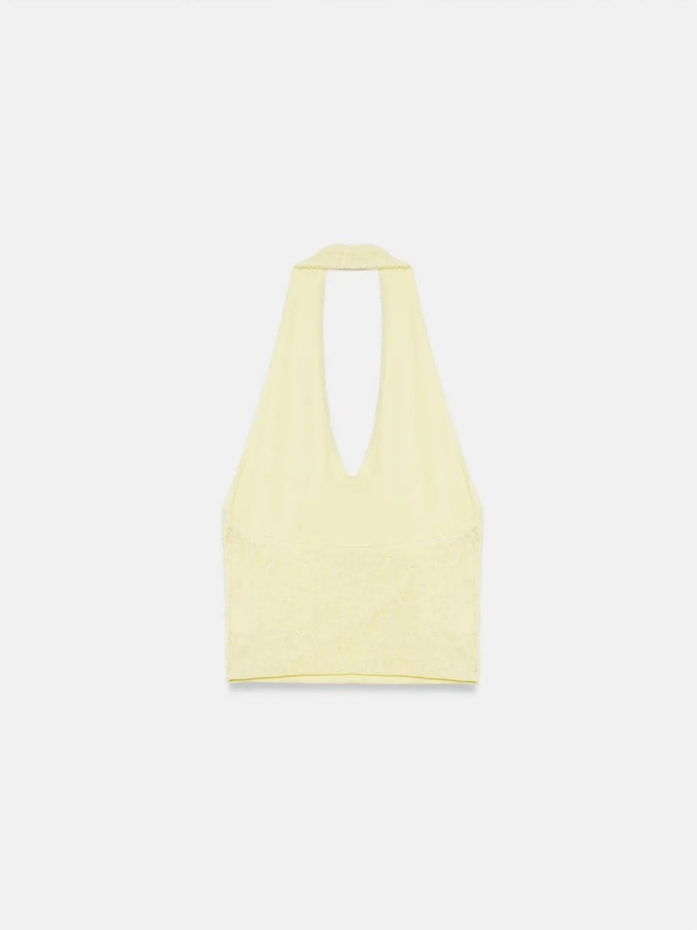 Dilvin Top in Yellow