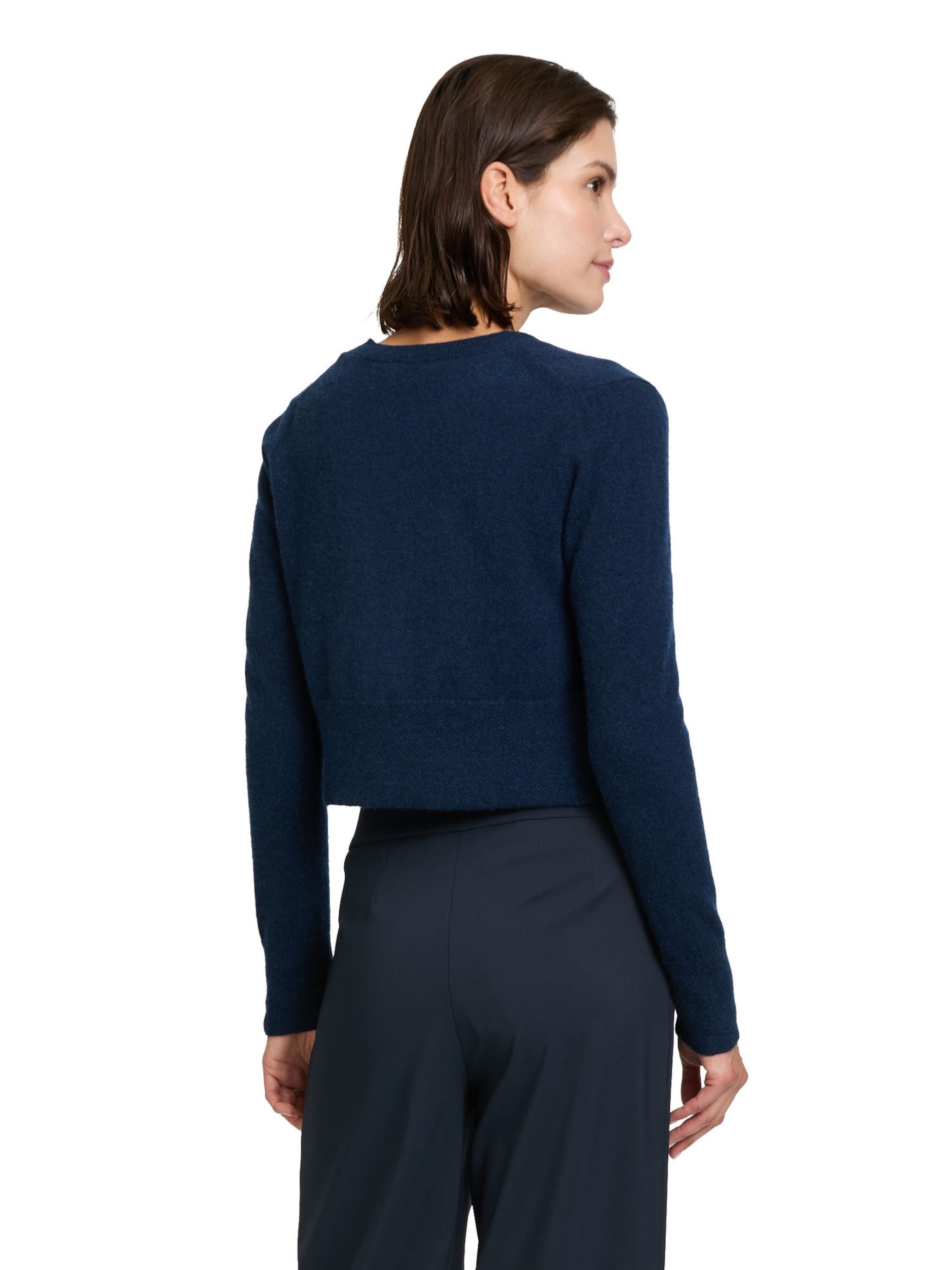 Betty Barclay Gebreid vest in Blauw