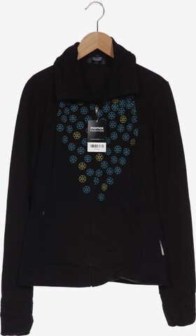 MEXX Sweatshirt & Zip-Up Hoodie in L in Black: front