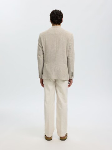 SELECTED Regular Fit Jakke i brun