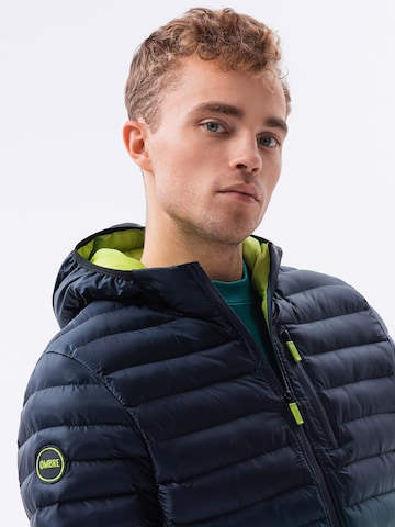 Ombre Between-season jacket 'C319' in Blue