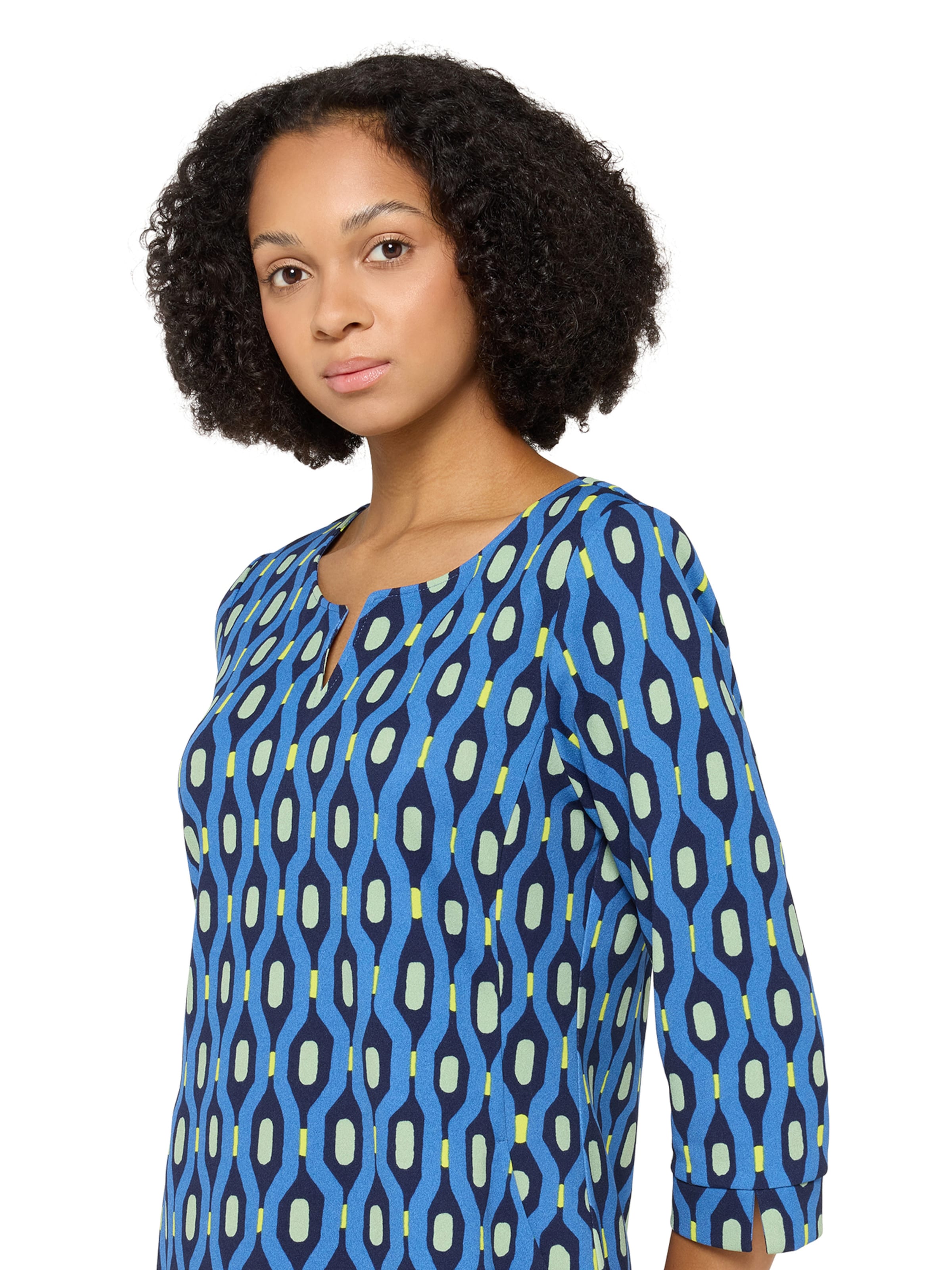 Cartoon Dress in Blue