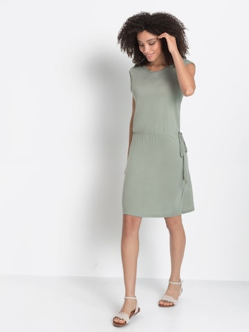 LASCANA Kleid in Khaki | ABOUT YOU