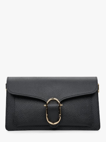 Estro Schultertasche '837'‌‌ in Schwarz: Vorderseite