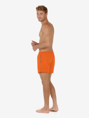 HOM Board Shorts ' Sea Life ' in Orange
