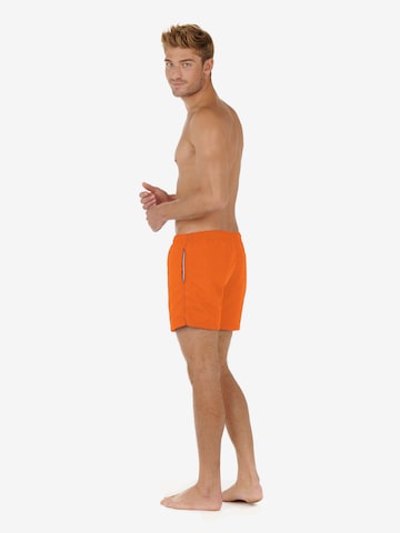 Shorts de bain ' Sea Life ' HOM en orange