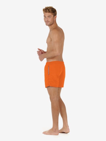 HOM Board Shorts ' Sea Life ' in Orange