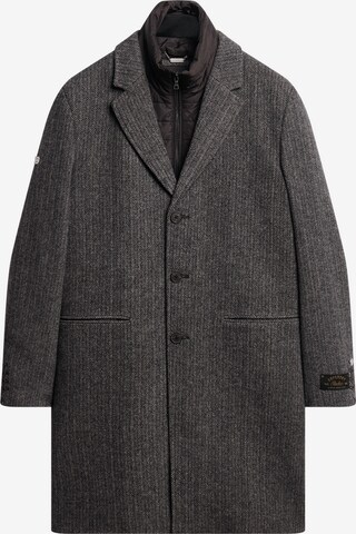 Superdry Between-Seasons Coat in Green: front