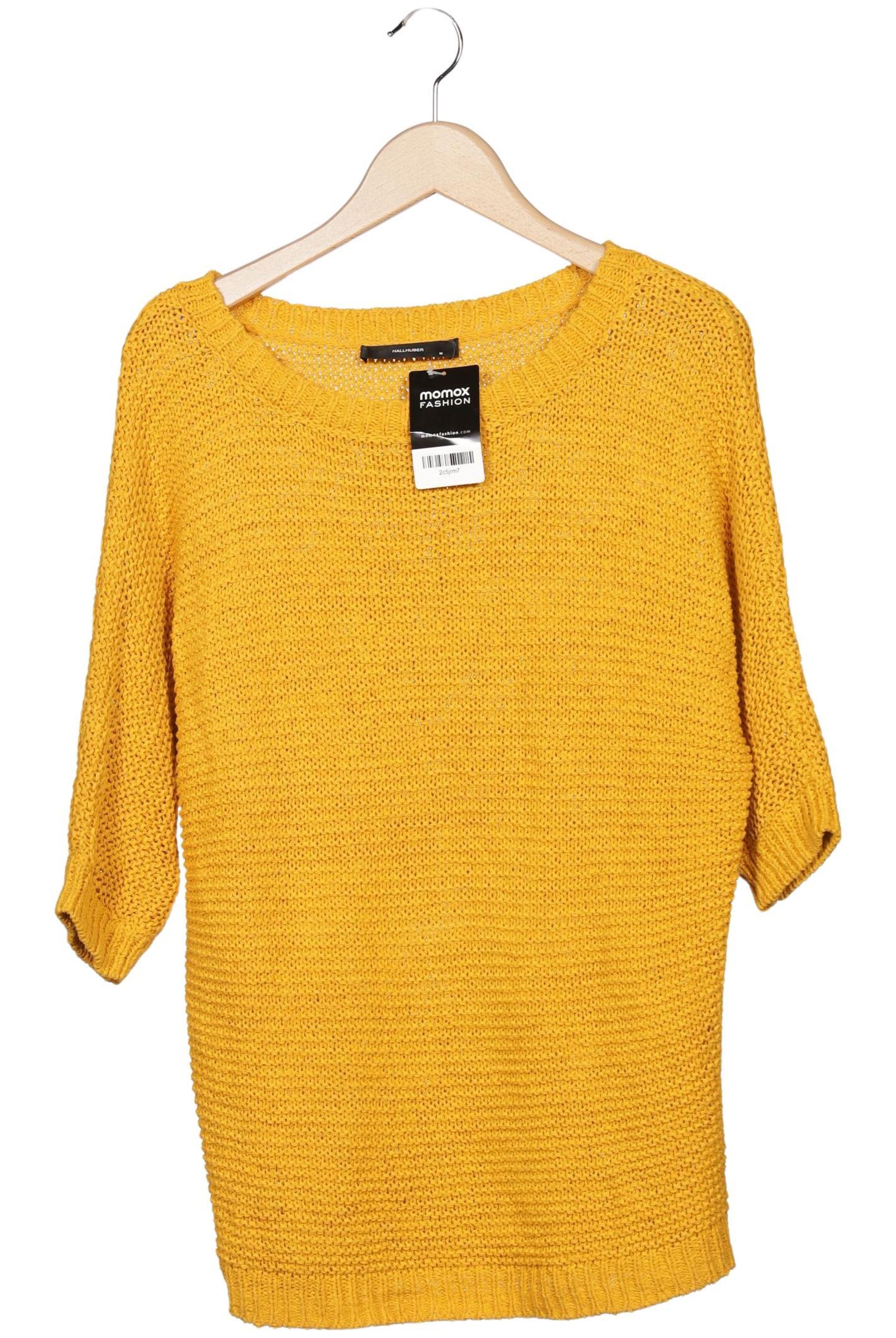 HALLHUBER Sweater & Cardigan in M in Yellow: front