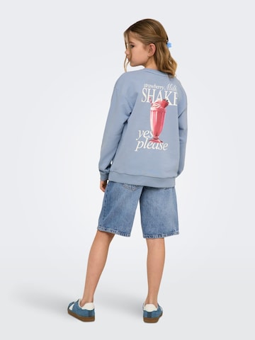 ONLY Sweatshirt 'Philea' in Blue