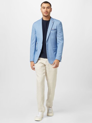 Coupe regular Veste de costume A Fish named Fred en bleu
