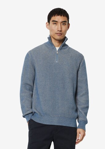 Pull-over Marc O'Polo en bleu : devant