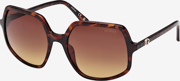 GUESS Zonnebril in Bruin: voorkant