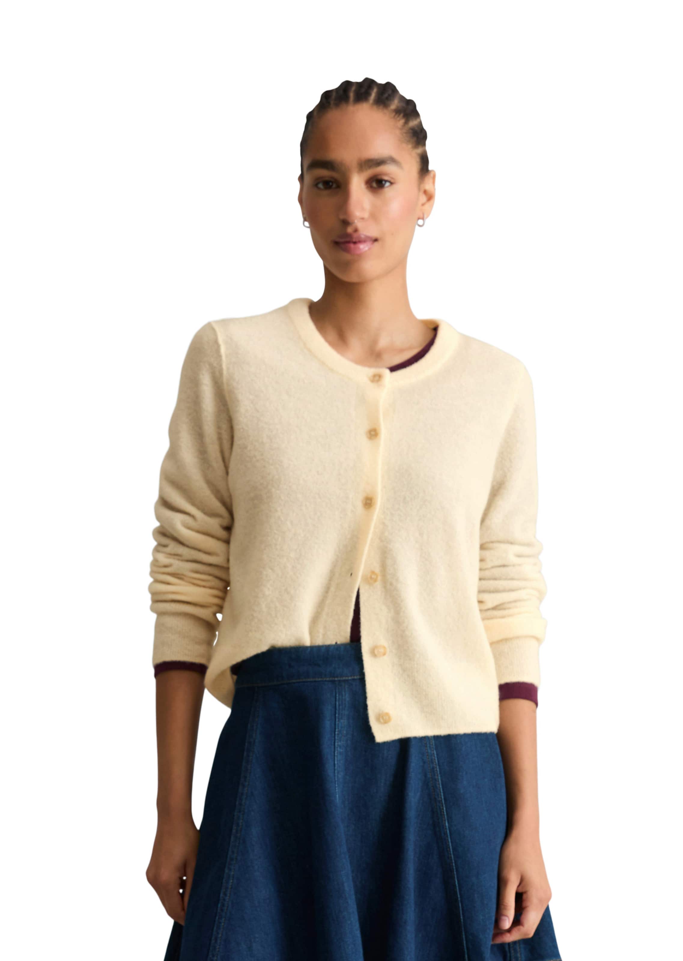 Cardigan Marc O'Polo DENIM en jaune : devant