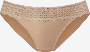 Slip NUANCE en beige : devant