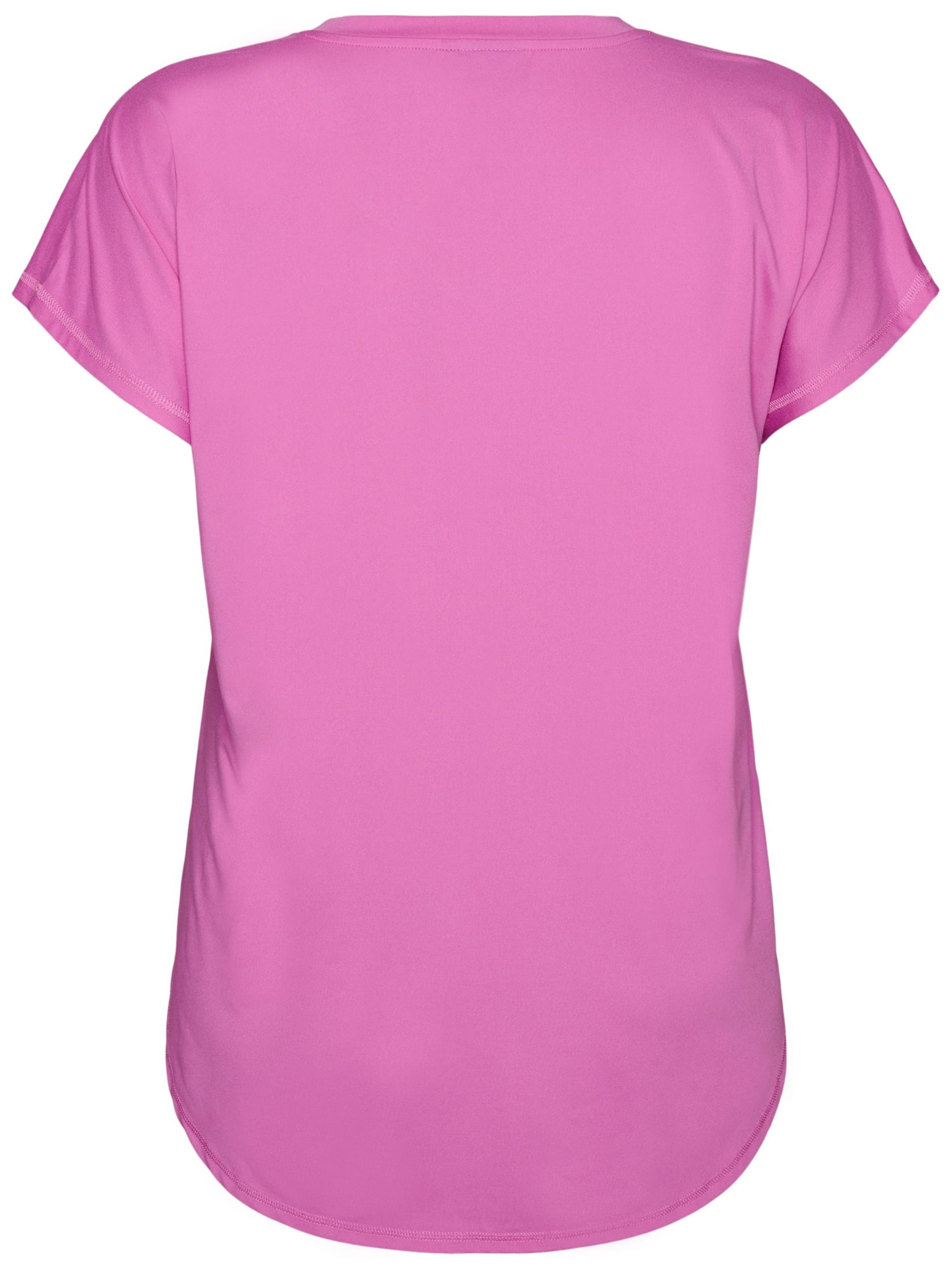 purpurinė Active by Zizzi Sportiniai marškinėliai 'Basic'