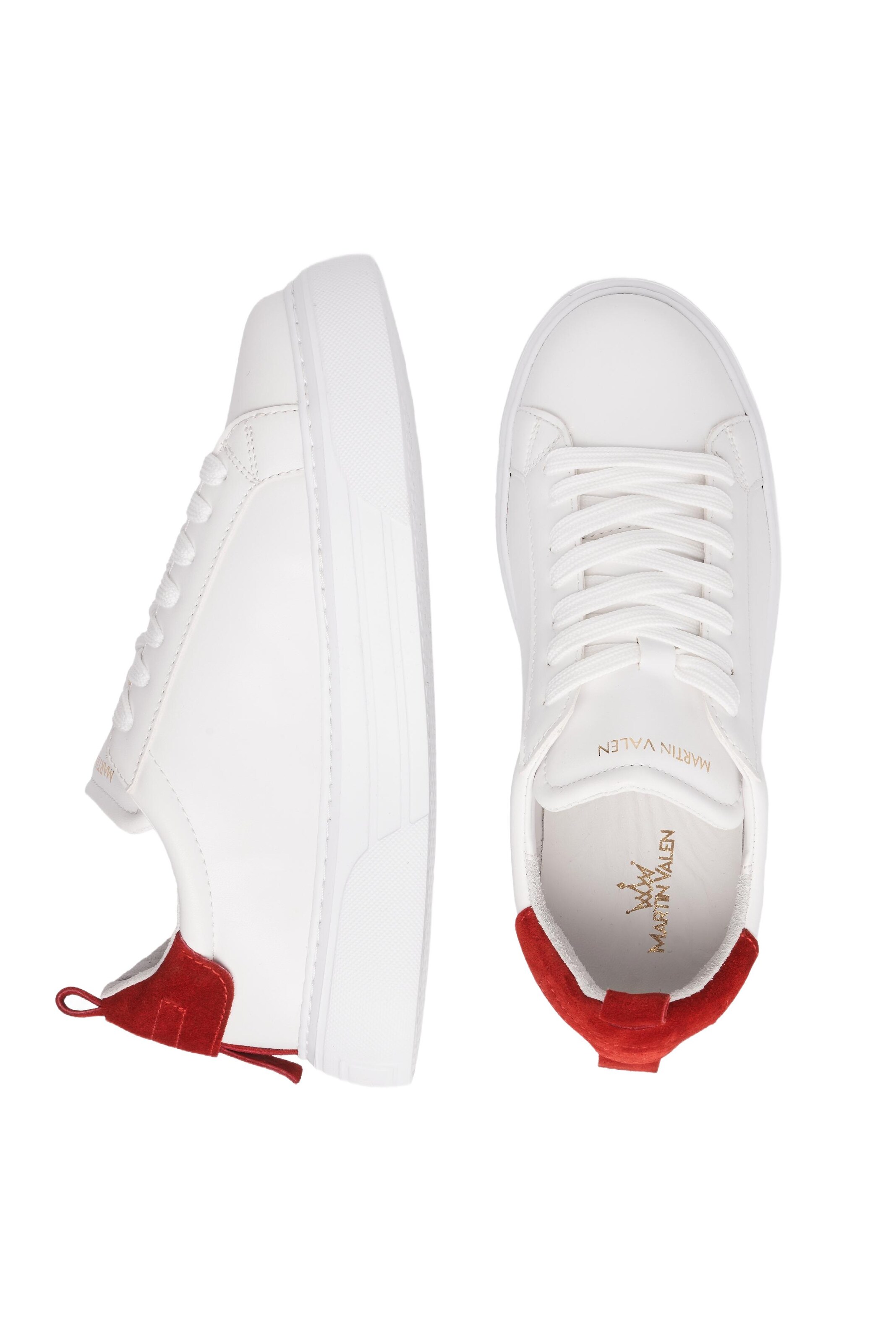 MARTIN VALEN Sneakers laag in Wit