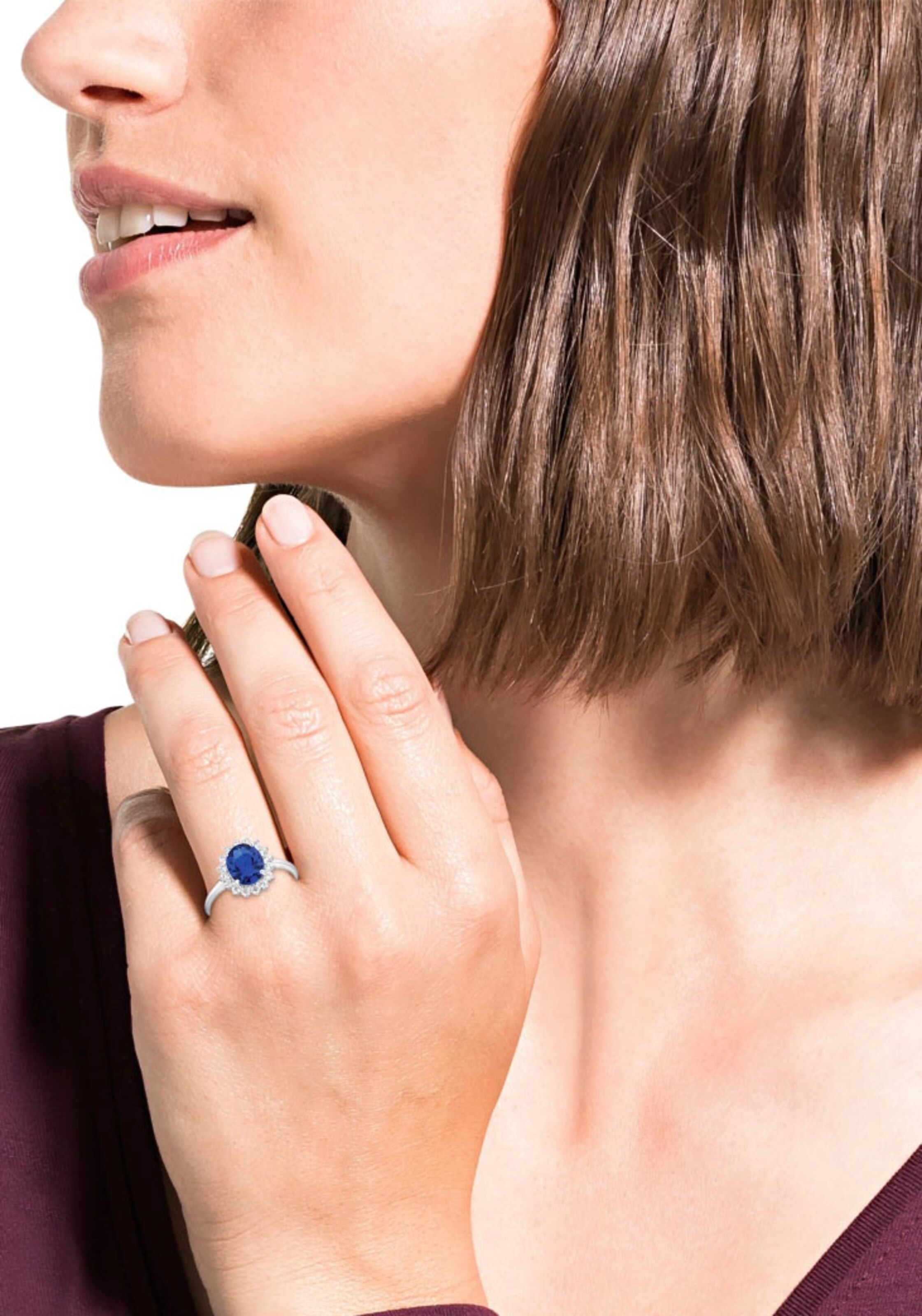 AMOR Ring in Silver: front