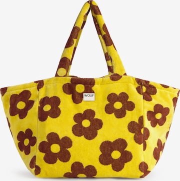 Cabas 'Terry' Wouf en jaune : devant