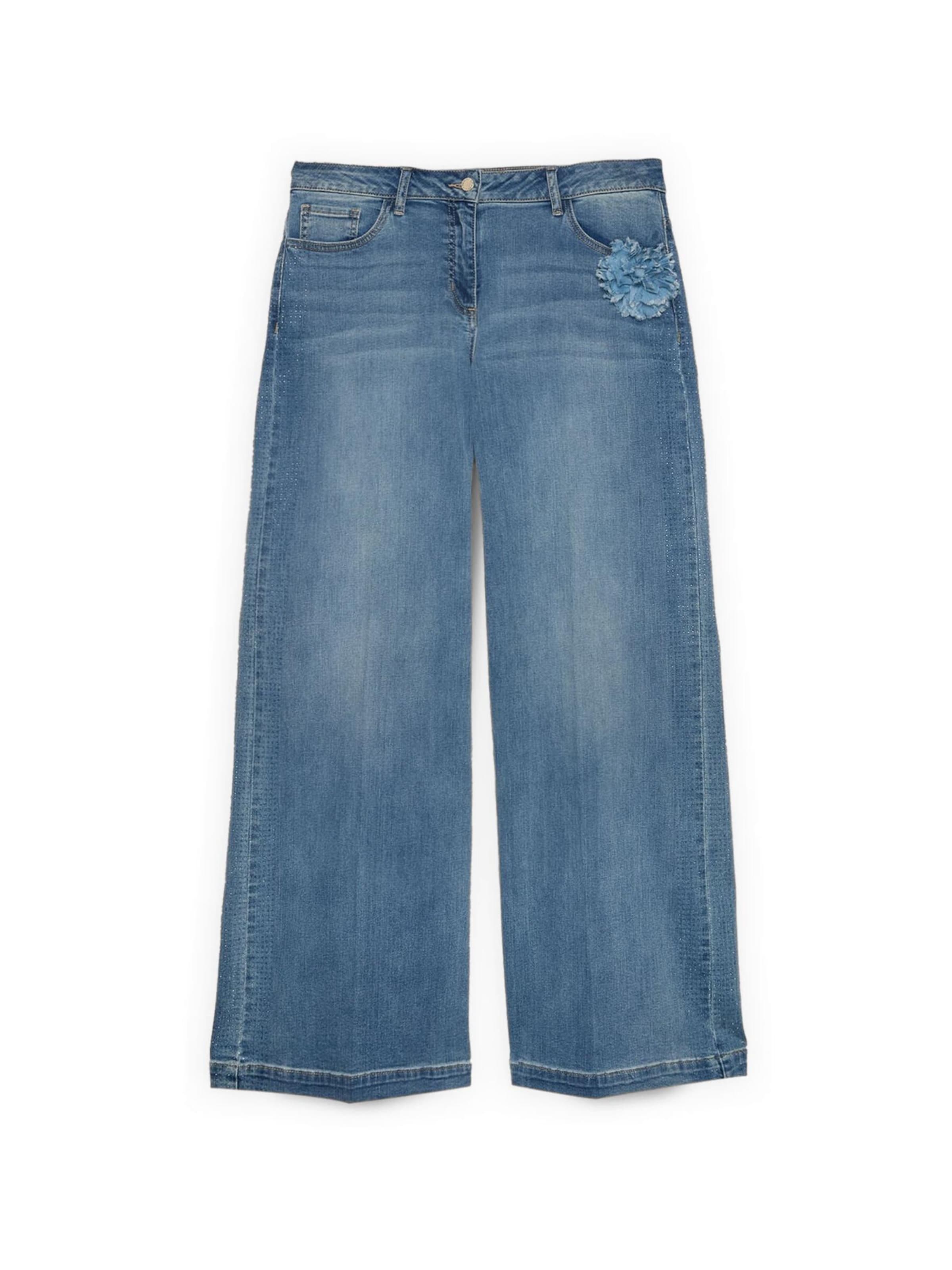 regular Jeans di Fiorella Rubino in blu: frontale