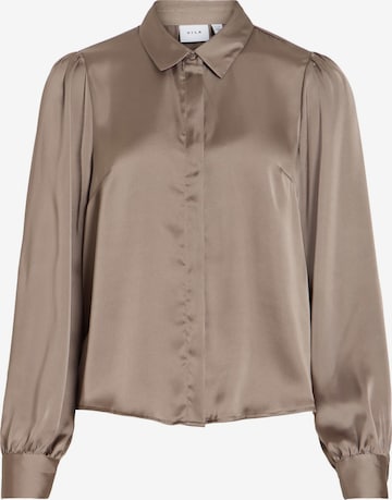 VILA Blouse 'VISOFIE' in Grijs: voorkant
