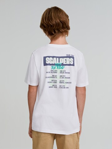 T-Shirt Scalpers en blanc