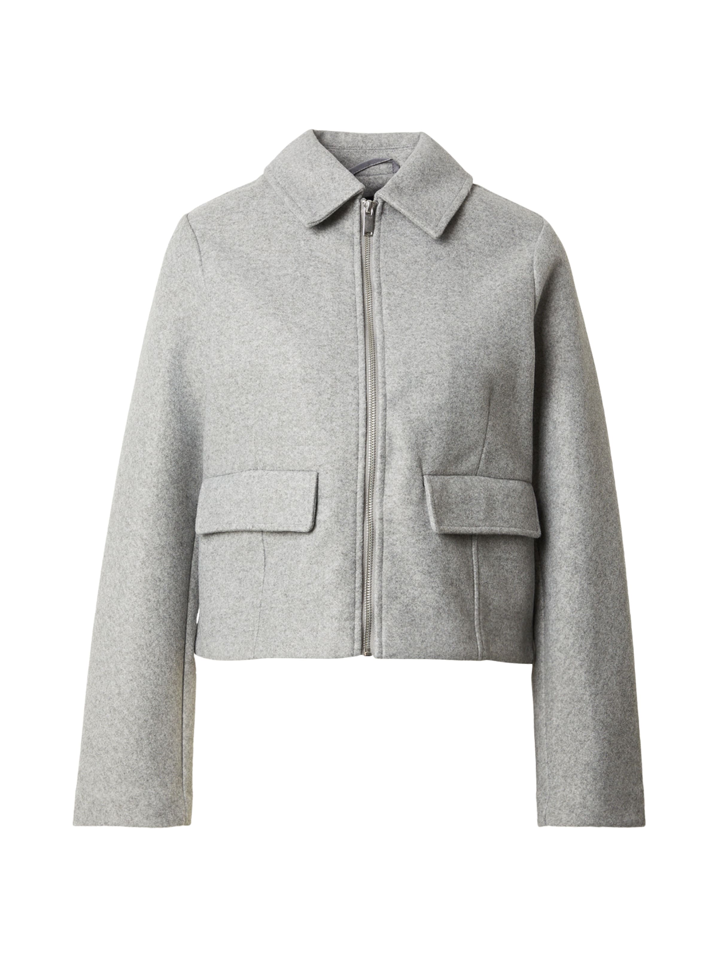 VERO MODA Between-Season Jacket 'VMFORTUNEADELYN' in Grey: front