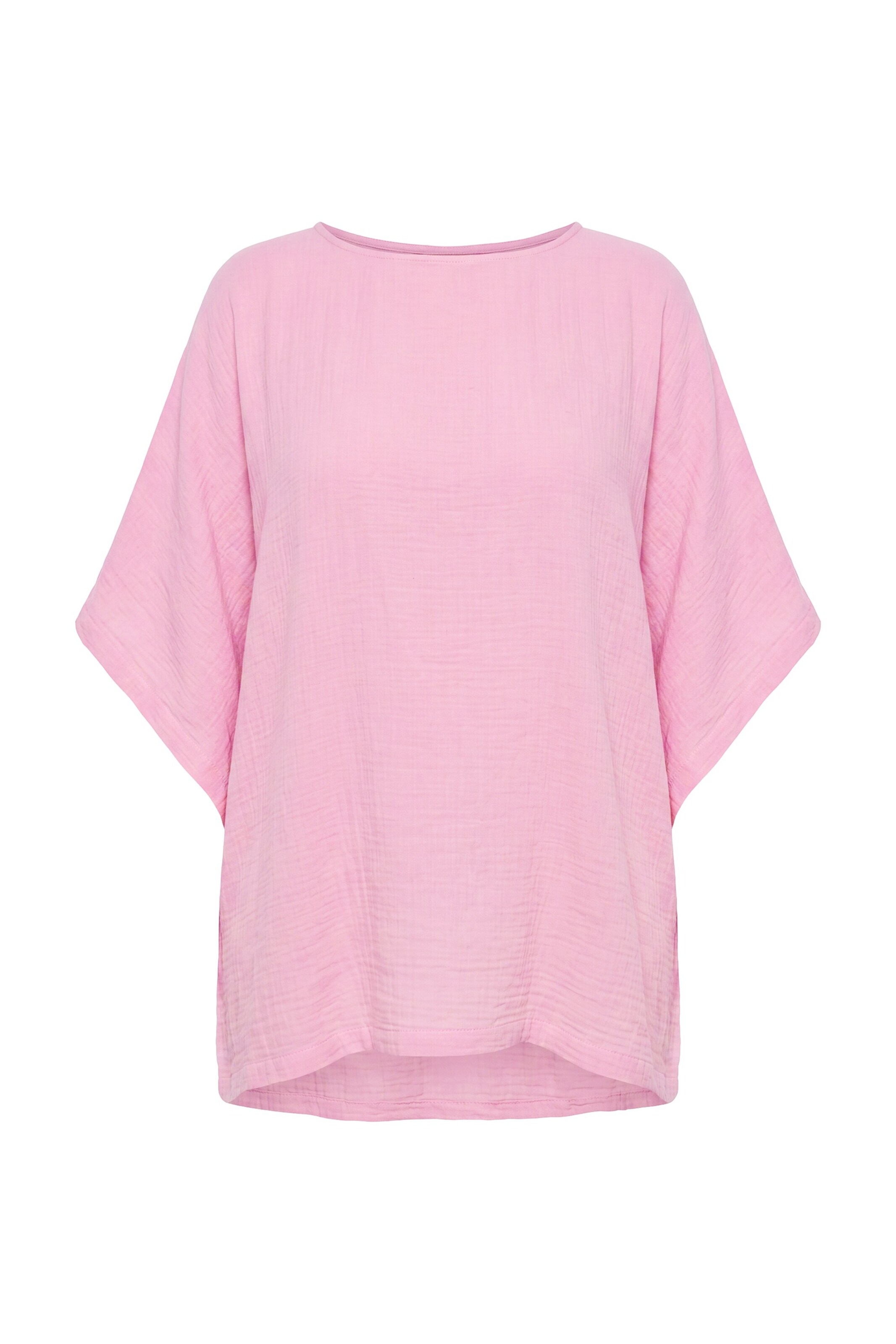 MIAMODA Blouse in Roze: voorkant