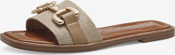 TAMARIS Mules in Beige: front