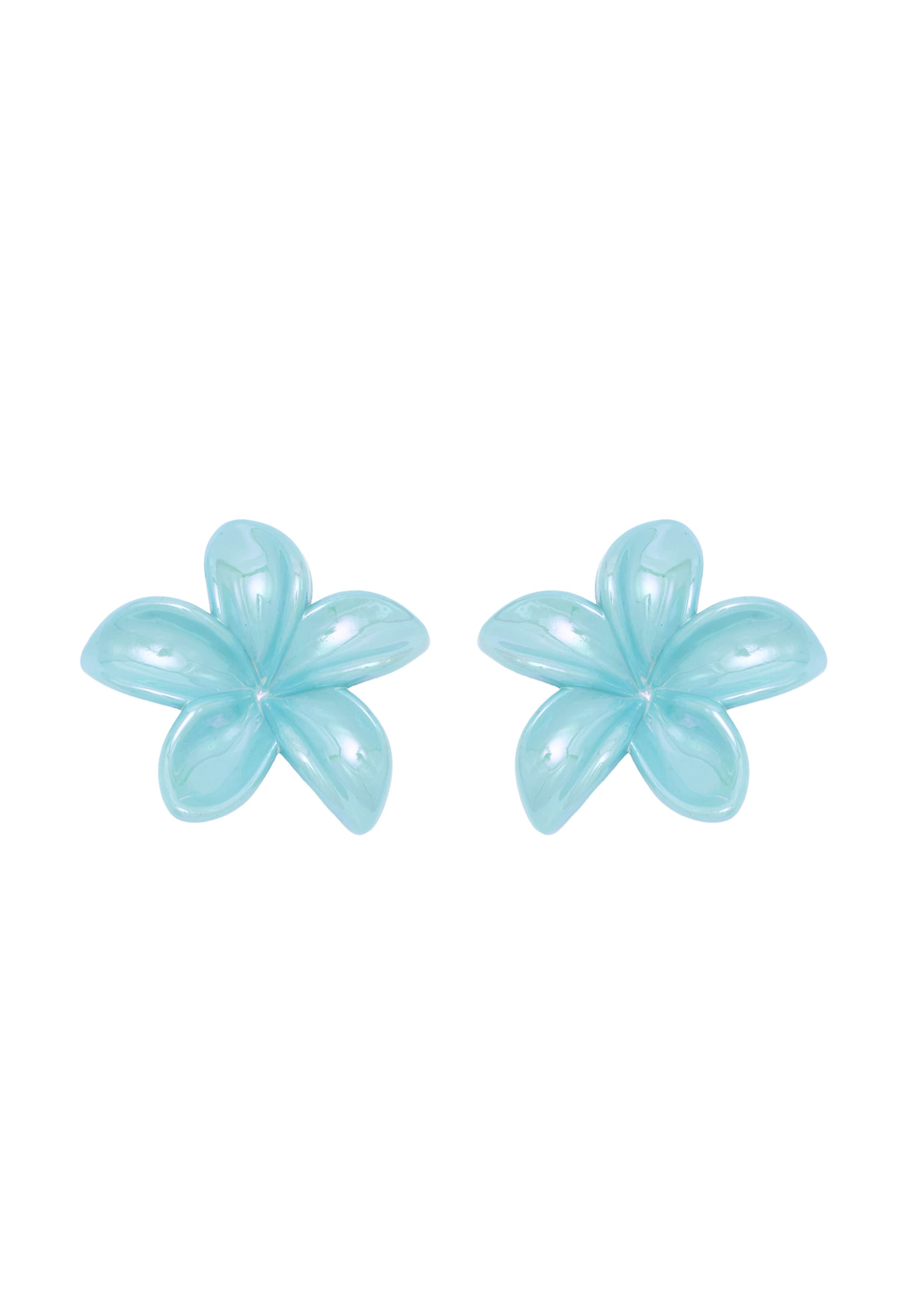 IZIA - Pendientes en azul: frente