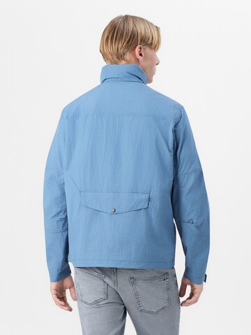 Lyle & Scott Tussenjas 'Stow Away' in Blauw: terug
