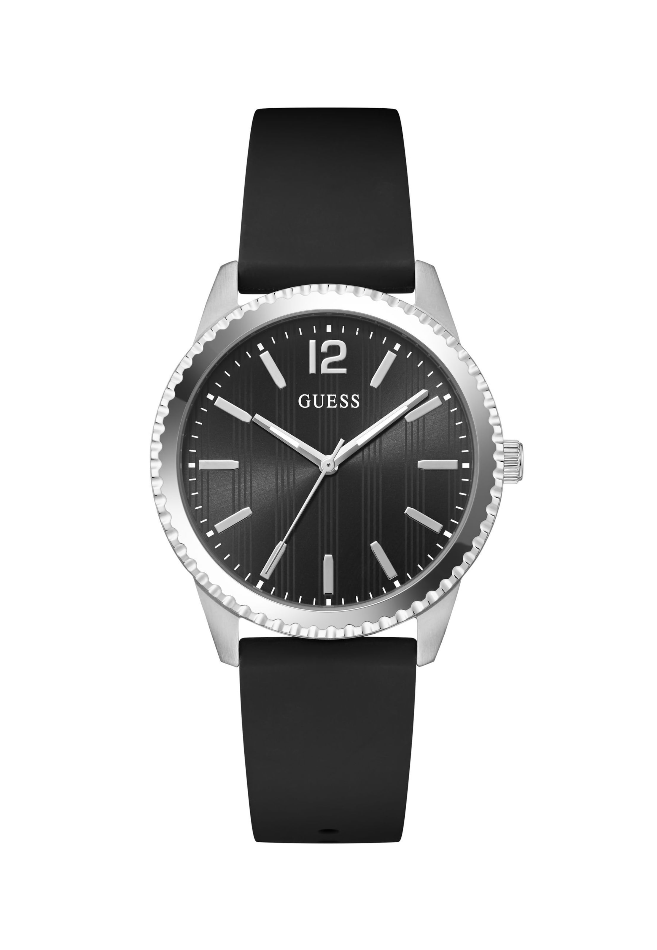 GUESS Analog watch 'Chip' in Black: front