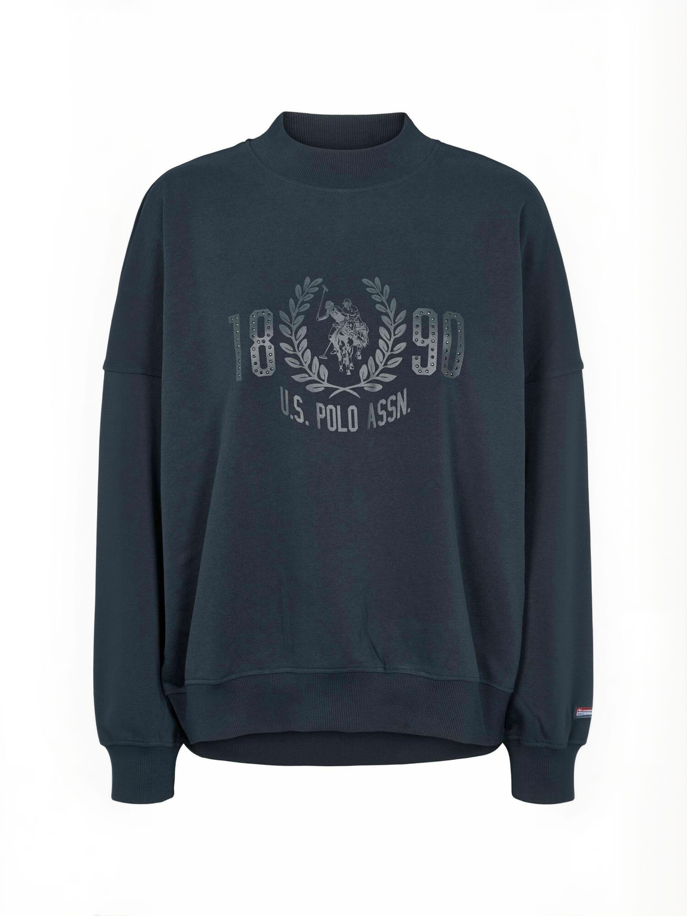 U.S. POLO ASSN. Trui ' UWLullu ' in Blauw: voorkant