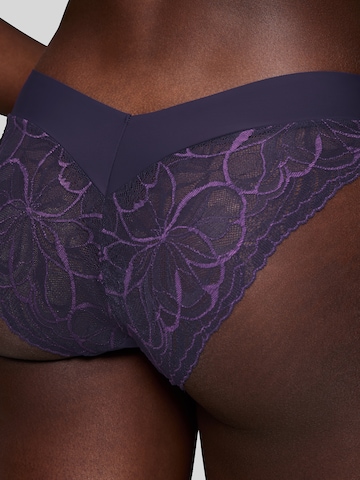 TRIUMPH Tai-Slip ' Red Label Body Make-Up Illusion Lace ' in Blau