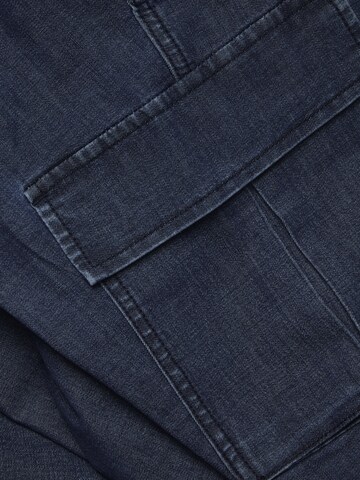 regular Jeans cargo 'Iace Tucker' di JACK & JONES in blu