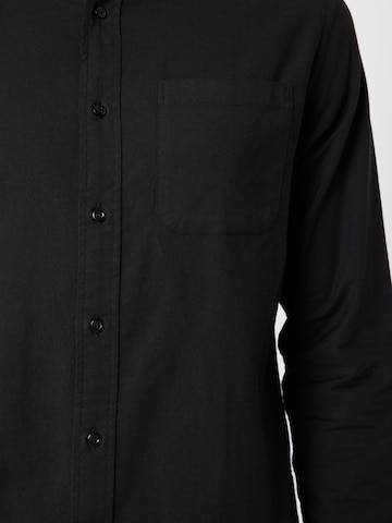 SELECTED HOMME - Regular Fit Camisa 'Rick' em preto