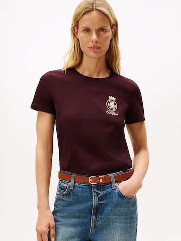 TOMMY HILFIGER - Camiseta en rojo: frente