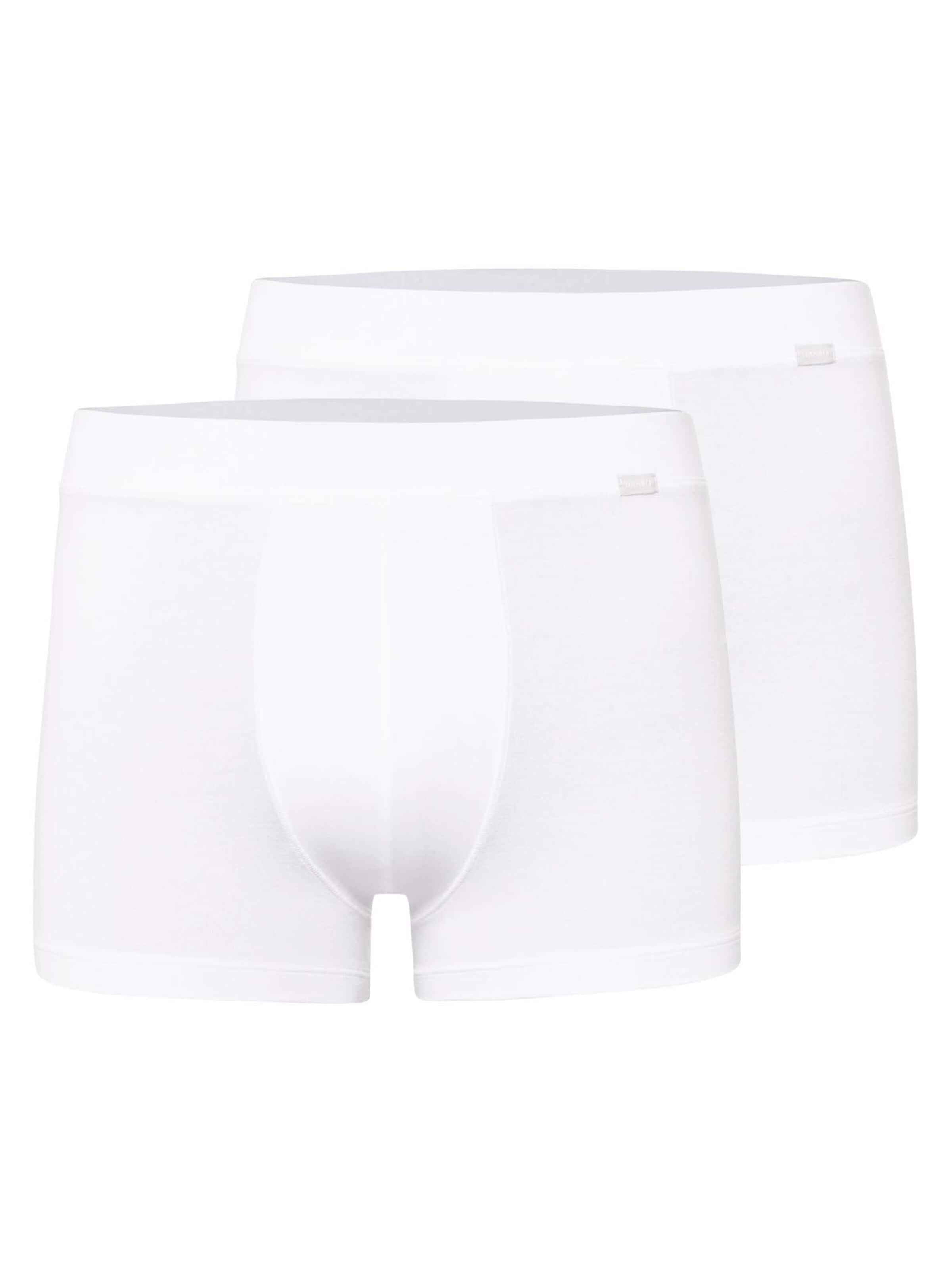 Hanro Boxer shorts 'Natural Function' in White: front