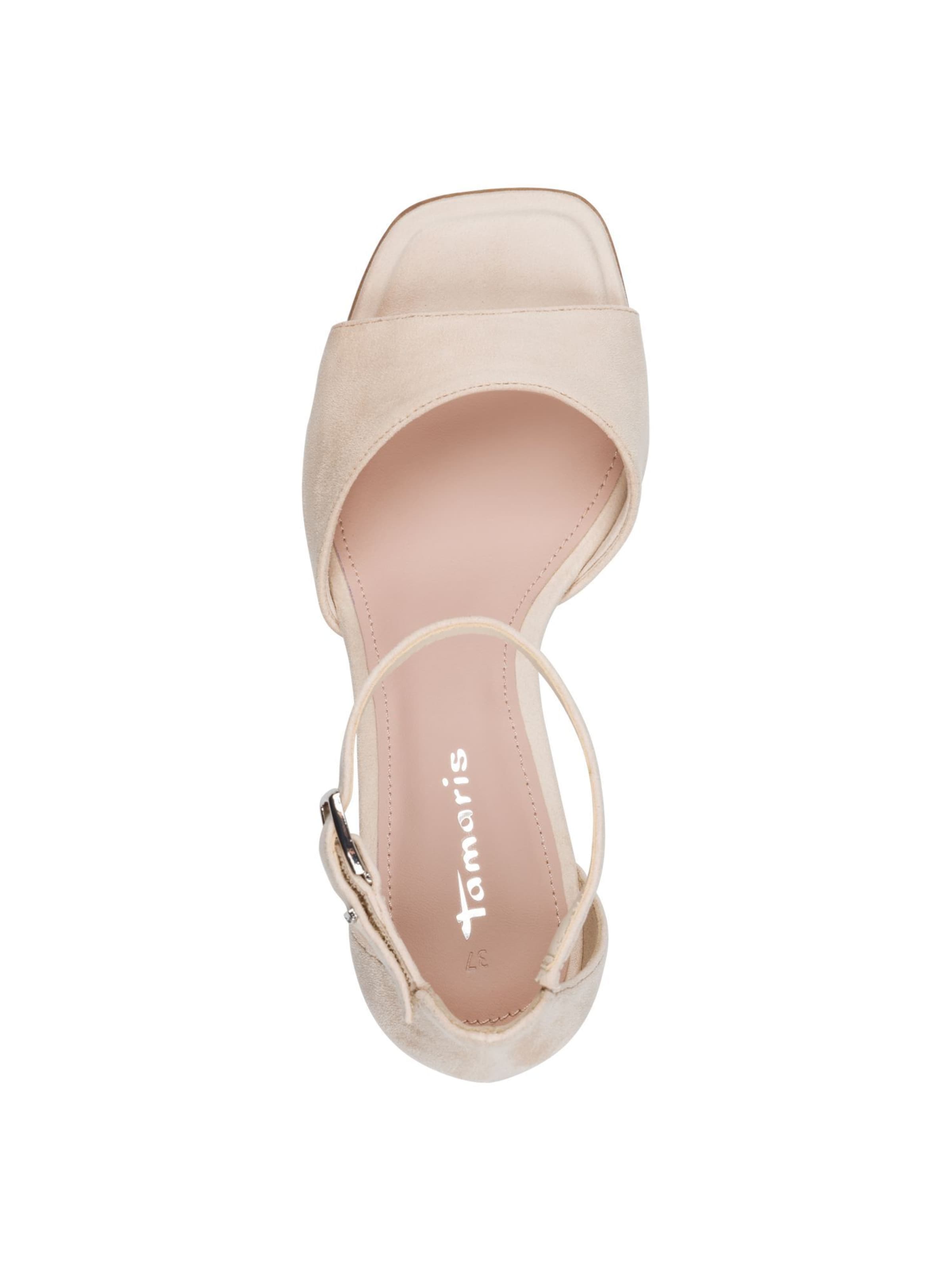 Tamaris - Sandalias con hebilla en beige