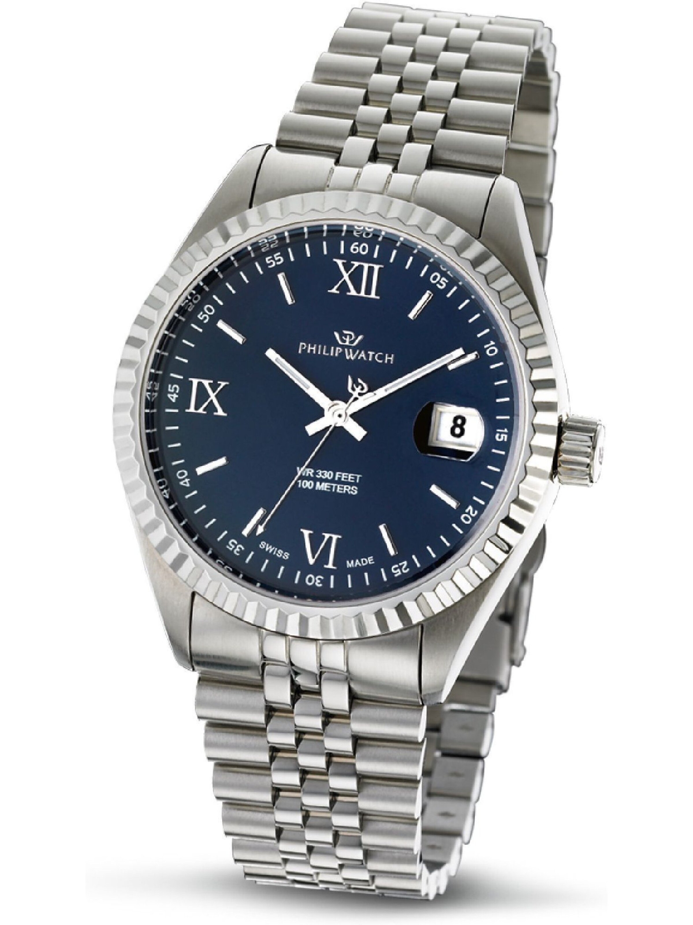 Philip Watch Analog Watch in Silver: front