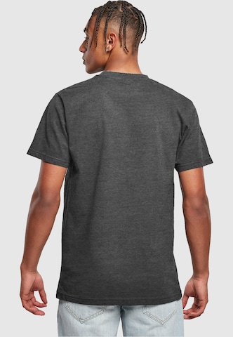 Merchcode Shirt 'Never On Time' in Grey