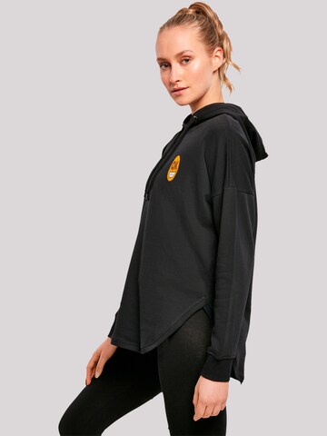 Sweat-shirt 'Smiling furry' emoji couture en noir