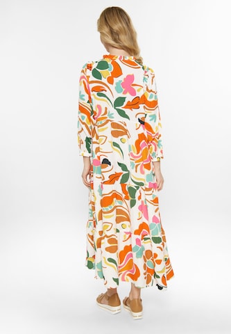 Usha Dress in Orange