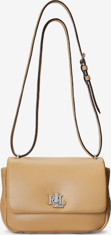 Lauren Ralph Lauren - Bolso de hombro 'Sophee' en marrón: frente